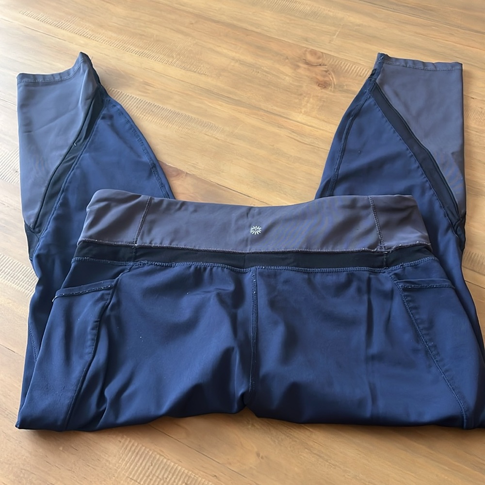 Tangerine XL blue/black/ gray leggings - Picture 2 of 3